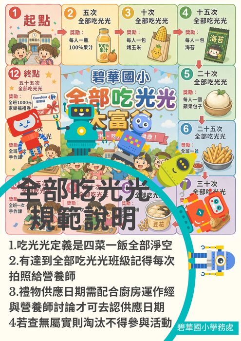 全部吃光光