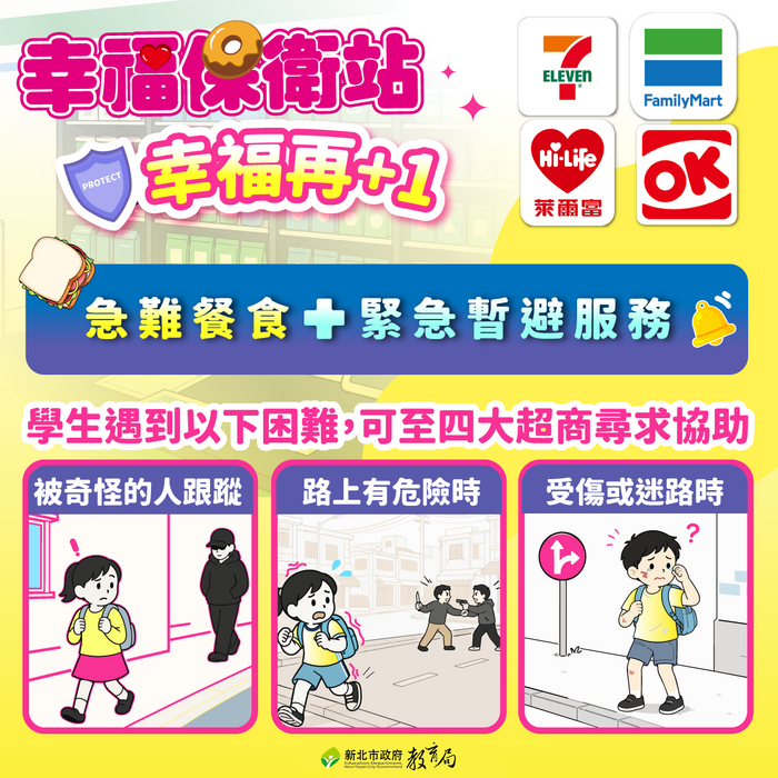 「幸福保衛再+1」之緊急暫避服務